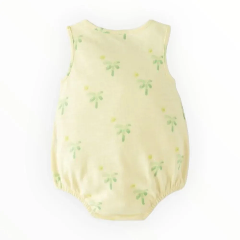 ZARA Kids | Light Yellow | PALM TREE BODYSUIT